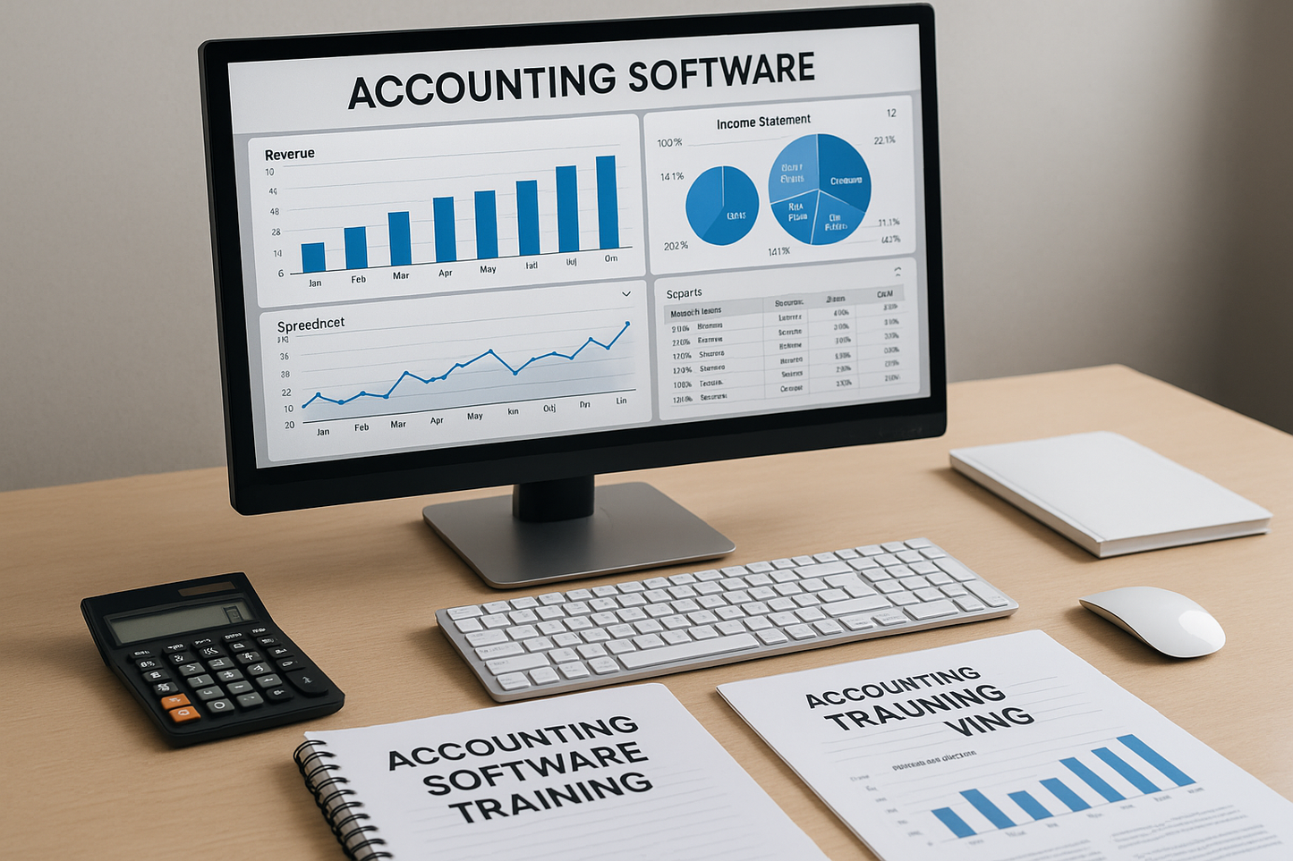 Entrenamiento de software contable