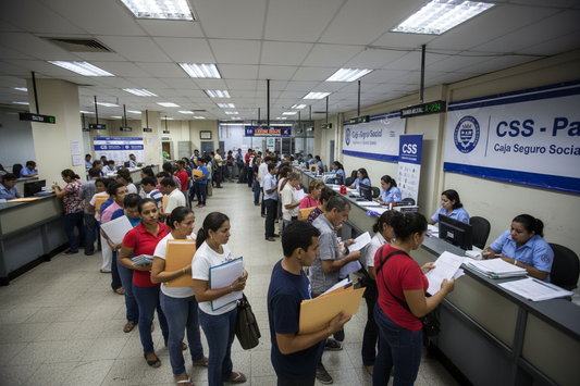 Registro de la empresa ante la Caja del Seguro Social + 5 Colaboradores